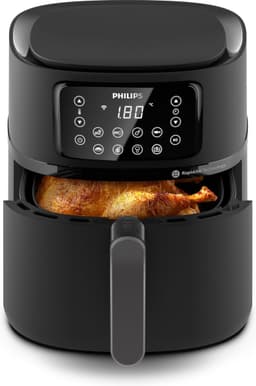 Philips Airfryer Connected 5000 Series - HD9285/93 - 7,2 liter (XXL) - Heteluchtfriteuse - RapidAir - Quickclean - Met bakvorm — thumbnail 9