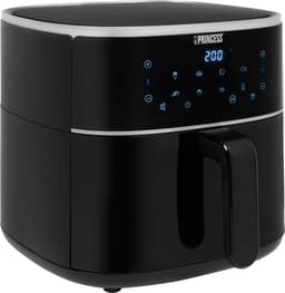 Princess Digitale Airfryer XL 182244 - 6 liter - Groot - PFAS vrij - Heteluchtfriteuse - Zwart - Digital Touchscreen - 8 Automatische Programma's - Inclusief in hoogte verstelbaar Grillrack — thumbnail 14