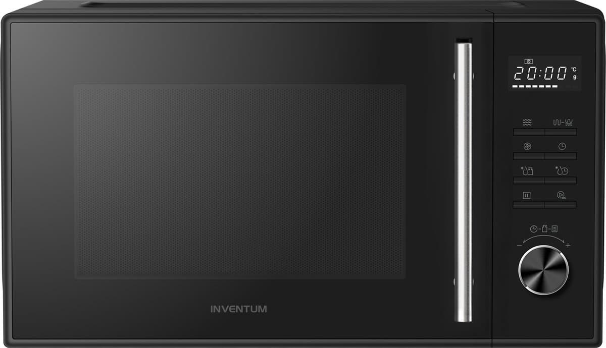 Inventum MN237CB Combimagnetron - 23L - 900W - Hetelucht- en grillfunctie - 10 kookprogramma's - 4 combistanden - Ontdooifunctie - Kinderslot - Zwart — afbeelding 1