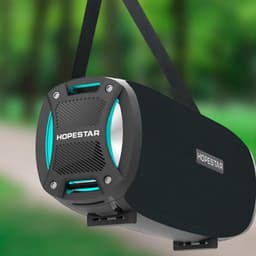 Hopestar H24 Pro 10W Speaker zwarte draagbare draadloze Bluetooth-luidspreker met IPX6 waterdichte radio en apparaatoplader — thumbnail 5