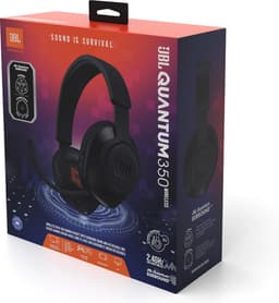 JBL Quantum 350 Wireless - Draadloze Gaming Headset - 2.4GHz USB Dongle - Lage Latency - Over-ear met Afneembare Microfoon - 22 uur batterij - JBL Quantum Engine Software - Zwart — thumbnail 8