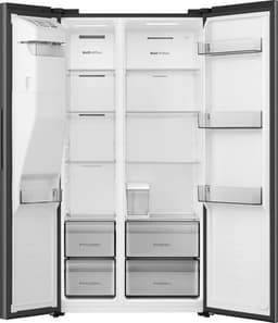 Hisense RS5P528STFE - Amerikaanse koelkast – Zwart - No-Frost - 178 cm hoog - 528 liter - Energielabel E - Invriesvermogen 10 kg/24u - Geluidsniveau 40 dB(A) - IJs- en waterdispenser - LED Display - FastFreeze - Deuralarm - Interverter Compressor — thumbnail 6