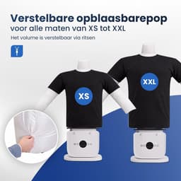 Zwoli Strijkpop - Strijkpop voor Hemden en Broeken - Inclusief Droogzak - Strijkmachine - Strijkdroger - Strijksysteem — thumbnail 5