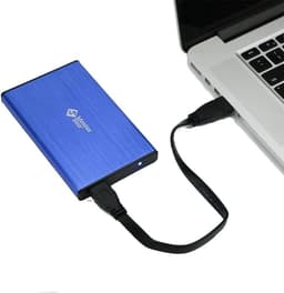 Externe Harde Schijf - Draagbare Opslag - Snelle Data Transfer - Super Speed USB 3.0 - 2.5 Inch - Blauw — thumbnail 3