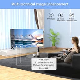 24 inch Smart TV met Android, Netflix en Google Assistant — thumbnail 4