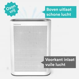 Rolfstone Air Balance Ultra Luchtreiniger – HEPA 13 + koolstoffilter – CADR 660 m³/u – Voor ruimtes tot 144 m² – Vermindert stof en pollen – Fluisterstil – 3 standen + slaapstand + automatische stand – Luchtkwaliteitsindicator — thumbnail 2