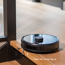 TONIHOMI® Q8 - Robotstofzuiger met dweilfunctie - Automatisch legen - Robotstofzuiger met laadstation - LDS Laser navigatie - Met app - Zwart — thumbnail 13