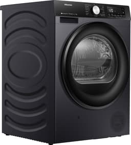 Hisense DH3S902BBCC - Condensdroger - 9 kg - Vrijstaand - Voorbelading - Warmtepomp - Zwart - Draaiknop - TouchControl - 63 dB(A) - Ion Refresh - Allergy Care - Auto Dry — thumbnail 6