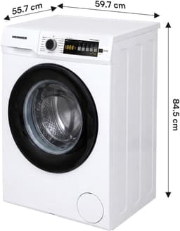 Heinner HWM-VT2814KD+++ Wasmachine 8 kg – 15 Programma’s Met Anti-Kreuk - Allergievriendelijk – Eco Logic & Balance Control-systeem – 1400 tpm – Wit – 5 Jaar Garantie — thumbnail 4