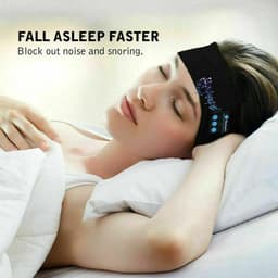 Draadloze, bluetooth sport hoofdband hoofdtelefoon, ultra dunne hd stereo speaker, ideaal voor slaap, oefening, joggen, yoga, slapeloosheid, vliegreizen, meditatie — thumbnail 2