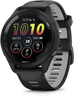 Garmin Forerunner 265 - Sporthorloge met GPS - Geschikt voor hardlopen - 46 mm – Zwart — thumbnail 1