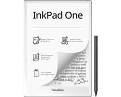 PocketBook InkPad One - Matte Black - Groot 10,3 inch scherm voor lezen en schrijven