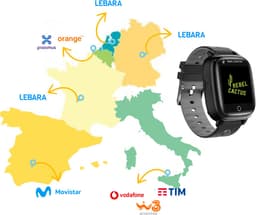 Kindersmartwatch GO (Zwart) - GPS tracker - Whatsapp - Taal: NL/EN/DE/FR/ES/SE etc — thumbnail 13