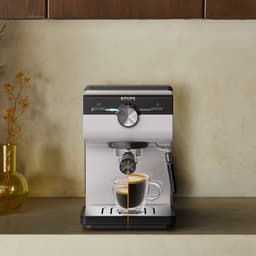 Krups Authentic C40 XP381B - Pistonmachine - Inclusief Melkopschuimer - Compact - Stijlvol Design - Geschikt voor Espresso en Latte — thumbnail 5