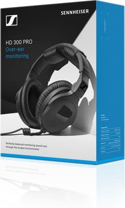 Sennheiser HD 300 Pro - Draadloze Koptelefoon - zwart — thumbnail 8