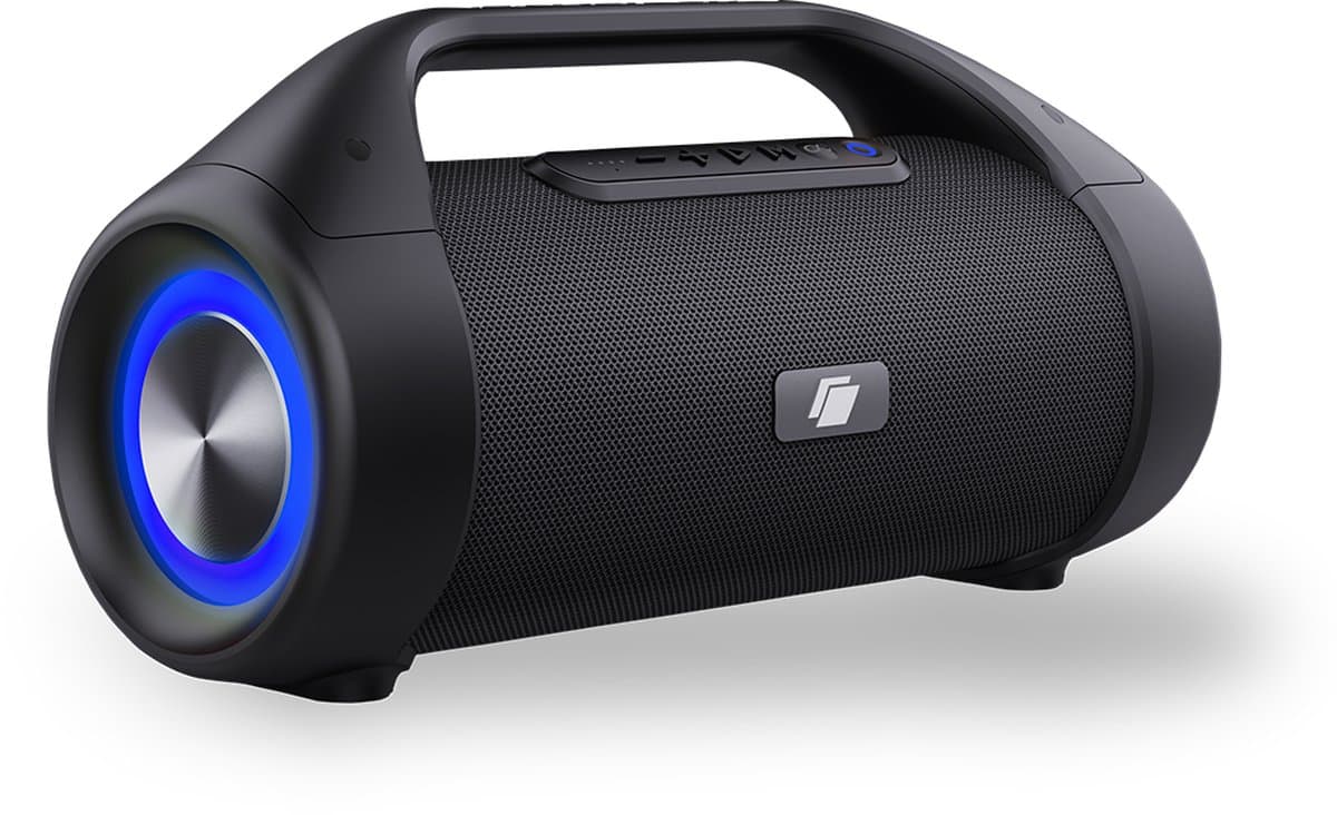 Caliber Bluetooth Speaker - Muziek Box - LED verlichting - 100 Watt - Draagbare Speaker - Stevige Handgreep - Tot 12 uur muziek - Waterbestendig — afbeelding 1
