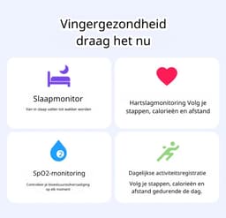 DrPhone RingSense V3 – Smart Ring - Europese ringmaat 59 - 5ATM Waterdicht – Slaapmonitor – Hartslagmeter - SpO2 + Case - Rose Goud Kleurig — thumbnail 22