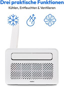 MEDION Smart Split Caravan Airco P502 (5000 BTU, 3-in-1, Koelen, Ontvochtigen, Ventileren, tot 12m², incl. Montageset, voor Caravan, Camper, WiFi, App-Functie, MD 37735) — thumbnail 8