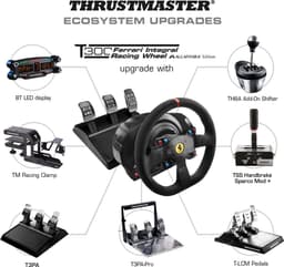 Thrustmaster T300 RS GT Racestuur + Thrustmaster TM Open Wheel- Add-On - PC - PS5 - PS4 + PS3 — thumbnail 11