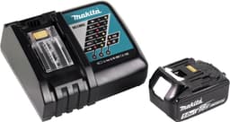 Makita DVC 750 LRT1X3 accu stofzuiger nat- en droogzuiger 18 V draagbaar + 1x 5,0 Ah accu en oplader - zonder accessoires — thumbnail 3
