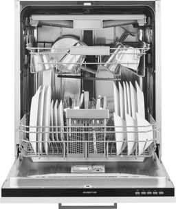Inventum IVW6025A inbouw vaatwasser - 14 couverts - Volledig integreerbaar - Besteklade-Bestekmand - Stil: 42 dB - 8 programma’s - Max nishoogte 86,5 cm - Extra droog optie - Startuitstel - Energielabel C — thumbnail 8