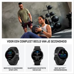 Garmin Vivoactive 5 - Sporthorloge - AMOLED-Scherm - Blue/Blue Metallic — thumbnail 10