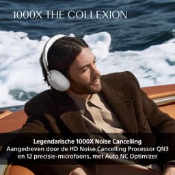 Sony 1000X THE COLLEXION – Premium draadloze koptelefoon met Noise Cancelling - Platinum — thumbnail 13