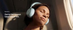 soundcore Space 2 by Anker, Active Noise Cancelling Koptelefoon, Comfortabele Pasvorm, 50H Speeltijd, LDAC Hi-Res Draadloze Audio, Dual Connection, Helderre Gesprekken, Bluetooth 6.1, Nap Mode, Draagdetectie — thumbnail 7
