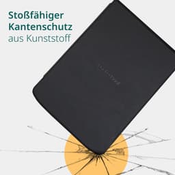 PocketBook Verse Pro Passion Red e-reader – Inclusief Zwart Hoesje (shell cover) – Voordeelbundel — thumbnail 4