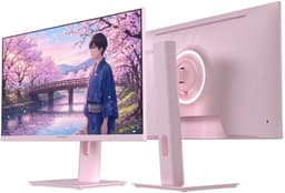JAPANNEXT Gaming Monitor 23.8" IPS Full HD (1920x1080) 165Hz 1ms Pastel Roze | JN-I238F165-HSP-PK — thumbnail 2