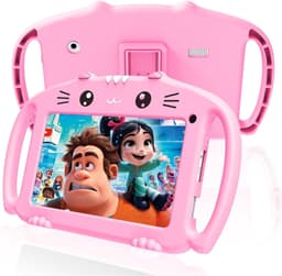 Quvo® Kindertablet Deplay - Kinder Tablet Deplay - Kindertablet Deplay Pro - Roze - 26cm x 16cm x 2cm — thumbnail 1
