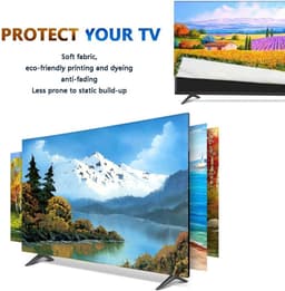 TV Hoes - Televisie Beschermhoes - Scherm Beschermen - Universele Compatibiliteit - 60 Inch - Berglandschap — thumbnail 7