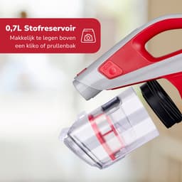 Dirt Devil Steelstofzuiger Draadloos DD9003 – 2-in-1 Draadloze Stofzuiger en Kruimeldief – Geschikt voor Dierenharen - Zonder Zak – Op Accu – Krachtig – Lichtgewicht - Incl. Opzetstukken — thumbnail 10