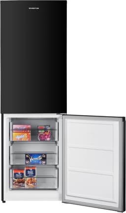 Inventum KV1840B No Frost energiezuinige koel-vriescombinatie - 184 cm hoog - 327 liter - Superkoelen - Supervriezen - Energielabel C - Vrijstaand - Zwart — thumbnail 9