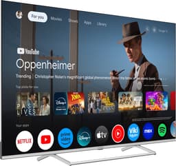 STRONG - TV 65" (164 cm) SRT65UG8773C QLED - Smart Google TV 4K UHD - Chromecast - Google Assistant - Dolby ATMOS - Doly Vision - Quantum dot colors - Drievoudige tuners - Wifi - Bluetooth - Port Ethernet - 4xHDMI + 2xUSB - NETFLIX — thumbnail 1