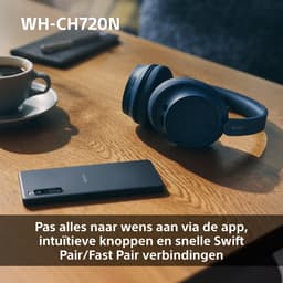 Sony WH-CH720N – Draadloze over-ear koptelefoon met Noise Cancelling - Roze — thumbnail 10