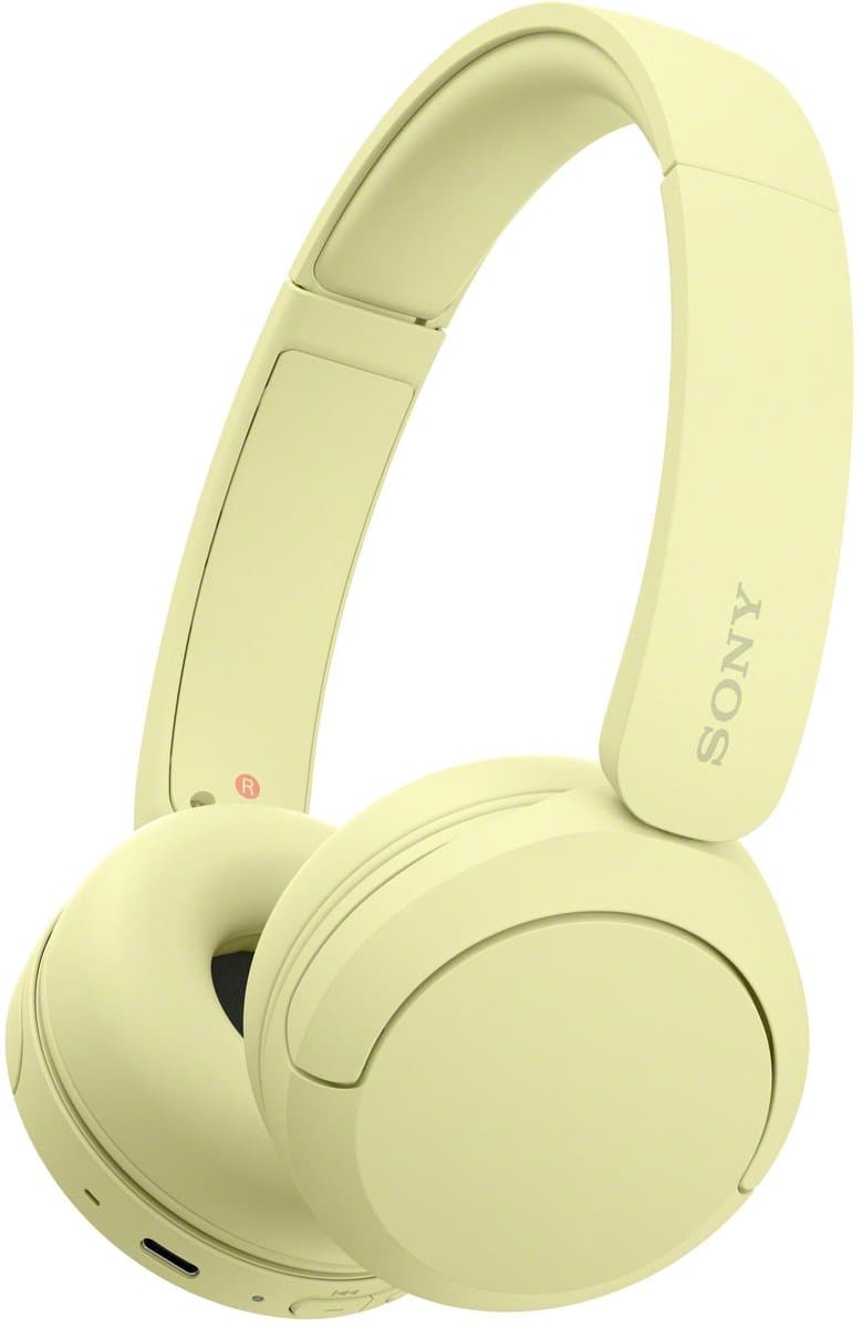 Sony WH-CH520 - Draadloze on-ear koptelefoon - Geel — afbeelding 1
