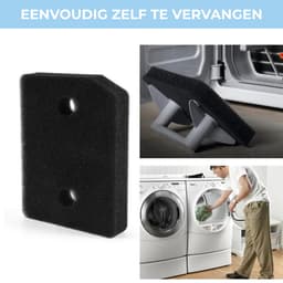 Bramokava 2x Filter geschikt voor Miele Droger 9164761 - 210 x 155 x 30 mm - Spons Foam Schuimfilter — thumbnail 5