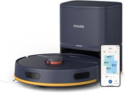 Philips HomeRun 2000-serie Robotstofzuiger Met Dweilfunctie en Automatisch Leegstation – XU2100/15 – 6000 Pa Sterke Zuigkracht – Compact Design — thumbnail 1