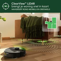 iRobot Roomba® 105 Combo - Robotstofzuiger met Dweilfunctie - Zwart (Y3110) — thumbnail 2