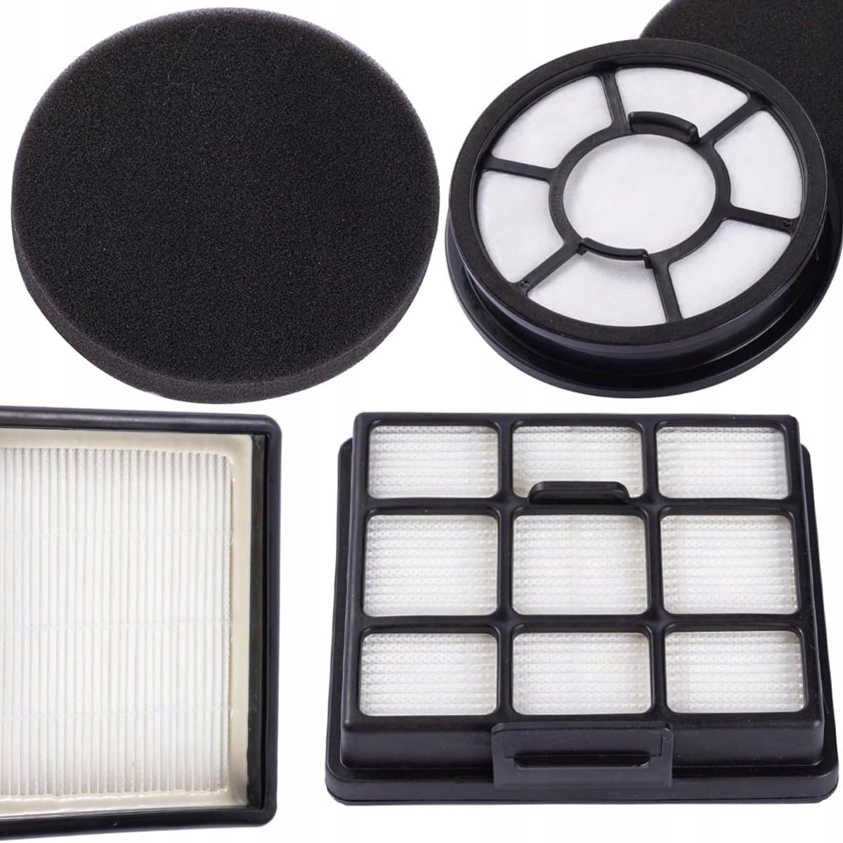 HEPA- en motorfilter vervangbaar voor stpfzuiger Bosch Serie 2, compatibel met BGC05A320 en BGS05AAA2 — afbeelding 1