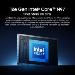 Blackview AceBook 8 Laptop - 15,6 inch Full HD - 16 GB RAM - 512 GB SSD - Intel N97 - Windows 11 Notebook - UHD Graphics - Grijs — thumbnail 9