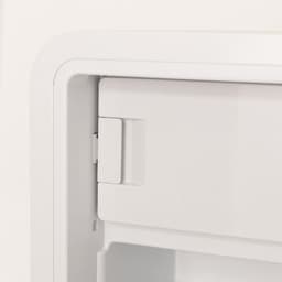 CREATE - Koelkast in retrostijl - Gebroken wit - Handvat Goud - FRIDGE RETRO 281L — thumbnail 7