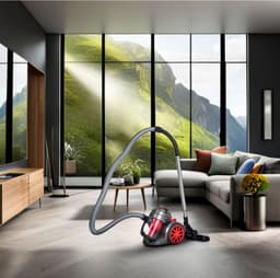 SCH® Steelstofzuiger met snoer - Steelstofzuiger - Stofzuiger - Zwart - ‎42cm x 39cm x 35cm — thumbnail 6