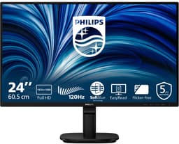 Philips 2000 series 24B2N2200/00 computer monitor 60,5 cm (23.8") 1920 x 1080 Pixels Full HD LCD Zwart — thumbnail 1