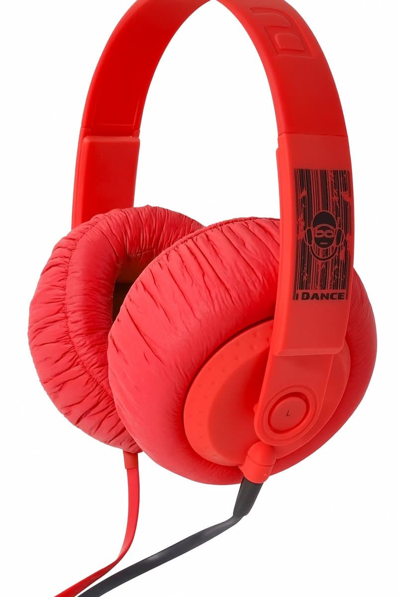 iDance SDJ750 Rood Supraaural Hoofdband koptelefoon — afbeelding 1