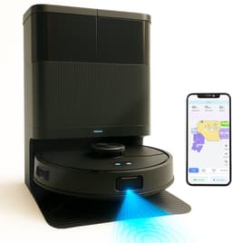 SwayTosh Nobilenta V2 – Robotstofzuiger Met Dweilfunctie – 10.000Pa – 2025 – AI Intelligence – Zelfreinigend Station & Auto-Dweilpad Reiniging – Drempels Tot 3 Cm – Volledig Beheer Via App – Robotstofzuiger Met Laadstation — thumbnail 1