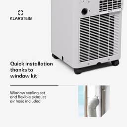Draagbare airconditioning 9000 BTU 3-in-1 koeler en ventilator voor ruimtes tot 31 m² — thumbnail 7