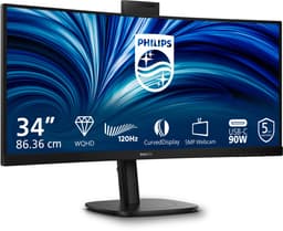 Philips 3000 series 34B2U3600CH/00 computer monitor 86,4 cm (34") 3440 x 1440 Pixels Wide Quad HD LCD Zwart — thumbnail 6