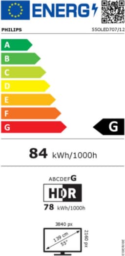 Philips 55OLED707/12 - 55 inch - 4K OLED - 2022 - Smart TV — thumbnail 11